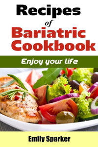 Recipes of bariatric cookbook