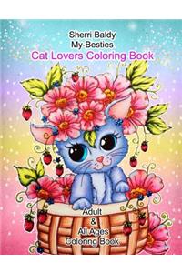 Sherri Baldy My-Besties Cat Lovers Coloring Book