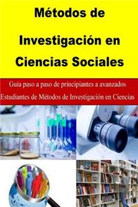 Métodos de Investigación en Ciencias Socialess