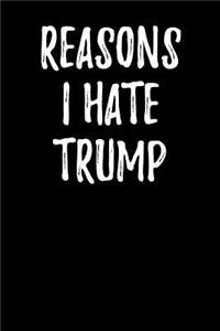 Reasons I Hate Trump