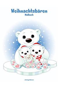 Malbuch mit Weihnachtsbären 1