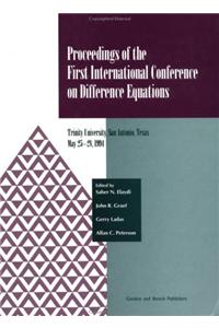 Proceedings of the First International Conference on Difference Equations