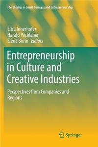 Entrepreneurship in Culture and Creative Industries