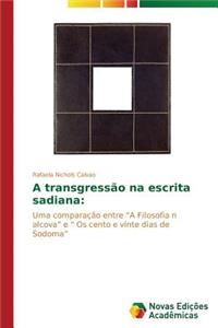 A transgressão na escrita sadiana