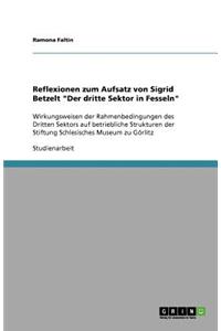 Reflexionen zum Aufsatz von Sigrid Betzelt 