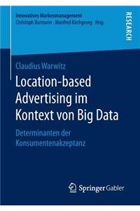 Location-based Advertising im Kontext von Big Data
