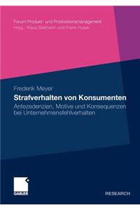 Strafverhalten Von Konsumenten