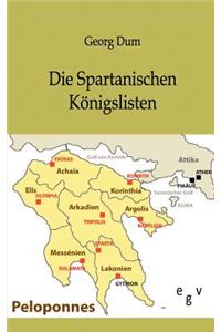 Spartanischen Königslisten