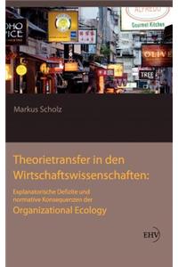 Theorietransfer in den Wirtschaftswissenschaften