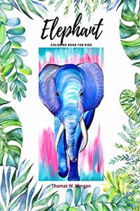 Elephant Coloring Book for Kids