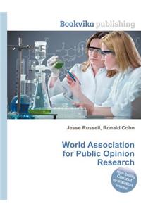 World Association for Public Opinion Research