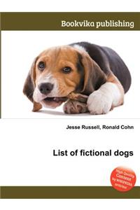 List of Fictional Dogs
