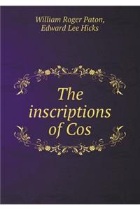 The Inscriptions of Cos