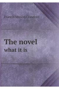 The Novel What It Is