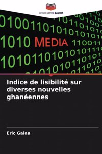 Indice de lisibilité sur diverses nouvelles ghanéennes