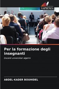 Per la formazione degli insegnanti