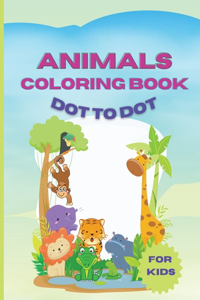 Animals Coloring Book Dot To Dot