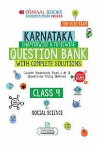 Oswaal Karnataka SSLC Question Bank Class 9 Social Science Book Chapterwise & Topicwise (For March 2020 Exam)