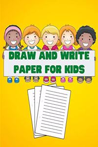 Draw and Write Paper for Kids
