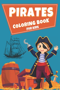 Pirates Coloring book for kids