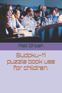 Sudoku-11 puzzle book use for children.