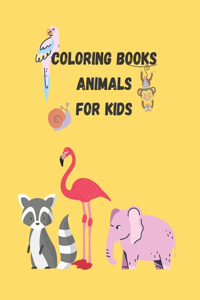 Coloring Books Animals for kids 2-5 years old