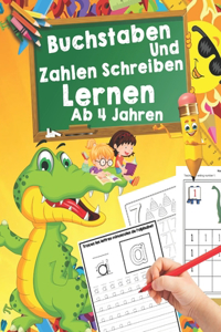 Buchstaben Und Zahlen Schreiben Lernen Ab 4 Jahren