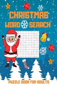 Christmas Word Search Puzzle Book For Adults