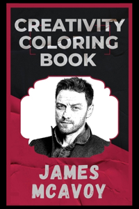 James McAvoy Creativity Coloring Book