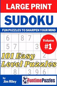 Large Print Sudoku Easy