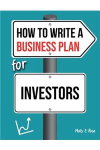 How To Write A Business Plan For Investors