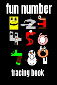 fun number tracing book