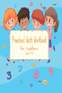 Preschool Math Workbook for toddlers ages 3-5