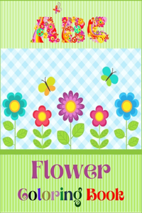 ABC Flower Coloring Book