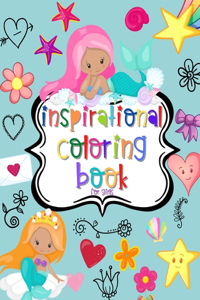 Inspirational Coloring Book For Girls