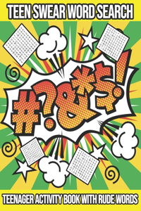 Teen Swear Word Search