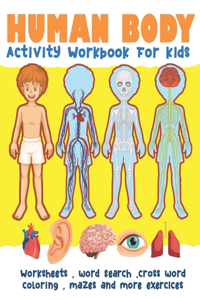 Human Body Activity Workbook for kids