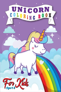 Unicorn Coloring Book for Kids Ages 4-8