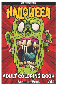 Halloween Adult Coloring Book