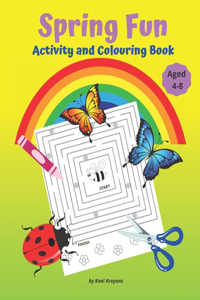 Spring Fun Activity and Colouring Book