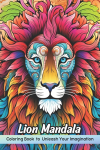 Lion Mandala Coloring Book