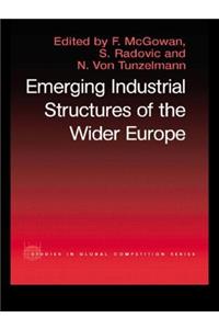 The Emerging Industrial Structure of the Wider Europe