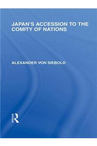 Japan's Accession to the Comity of Nations