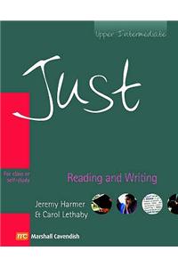 JUST READING & WRITING BRE UPPER INT STUDENT BOOK