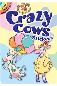 Crazy Cows Stickers