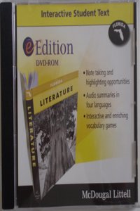 McDougal Littell Literature Florida: Student Eedition DVD-ROM Grade 06 2009