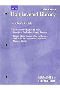 Holt Elements of Literature: Leveled Library with Teacher's Guide