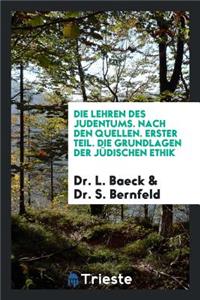 Die Grundlagen Der JÃ¼dischen Ethik