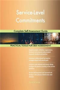 Service-Level Commitments Complete Self-Assessment Guide