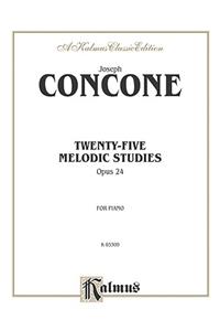 Twenty-Five Melodious Studies, Op. 24
